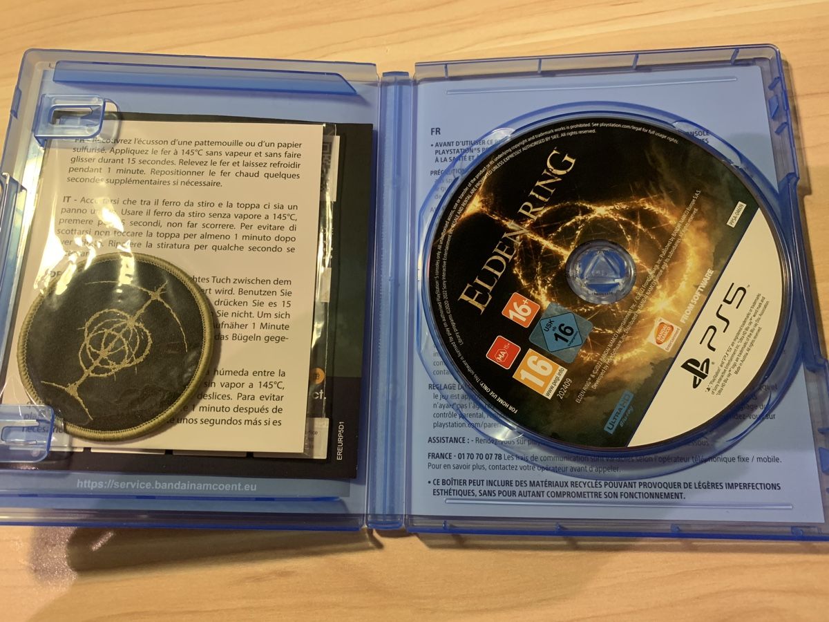 Bandai Giochi: Elden Ring PS5 Launch Edition, ausgezeichnet erhalten – Usato da Walde AG venduto da le_daevu 3