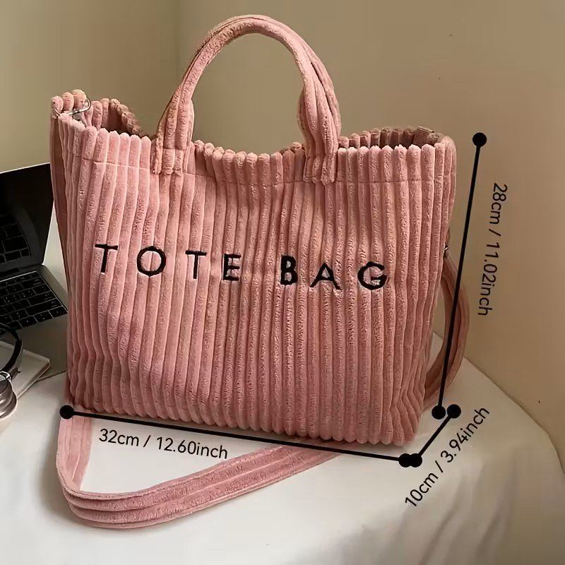 Borse da donna: Damen Handtasche, weiche Cord-Optik – Nuovo (secondo la descrizione) da Emmenbrücke venduto da Marvel01