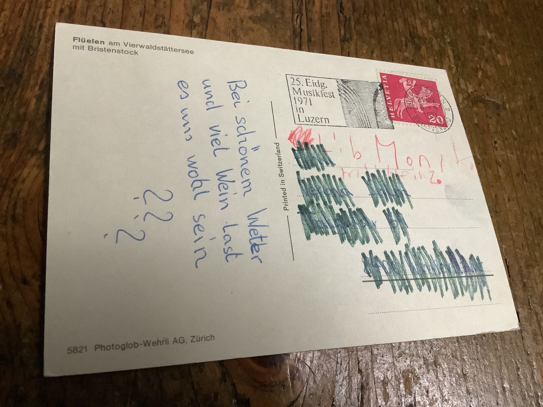 Cartoline postali: Flüelen am Viewadstättersee – Usato da Flaach venduto da Monisoldshop 1
