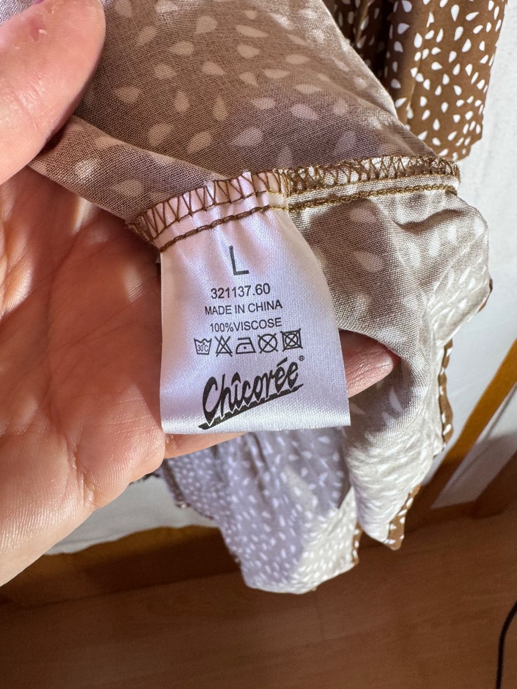 Vestiti: Luftiges Kleid von Chicoree Gr. L – Usato da Grosswangen venduto da second_hand_dress 6