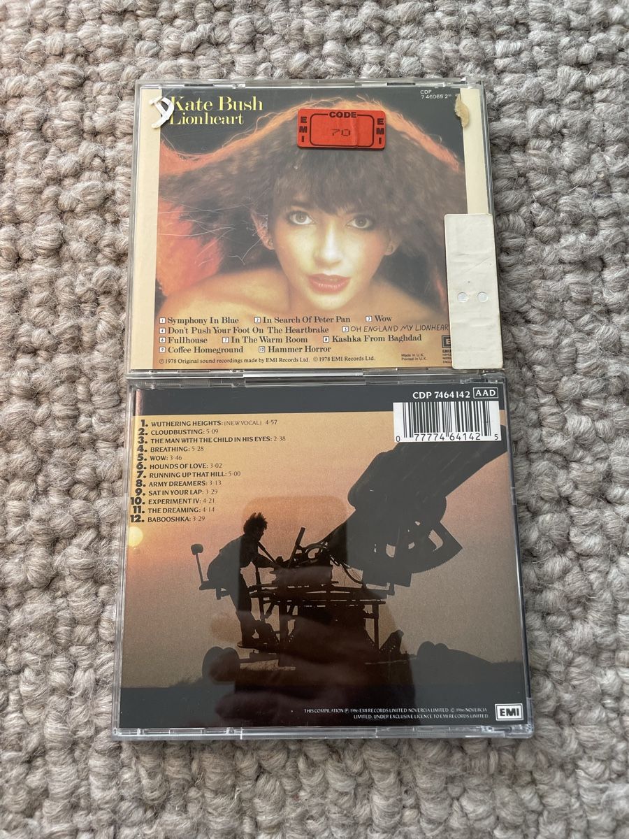 CDs: 2x Kate Bush – D'occasion à Reinach AG par trigger7811 2