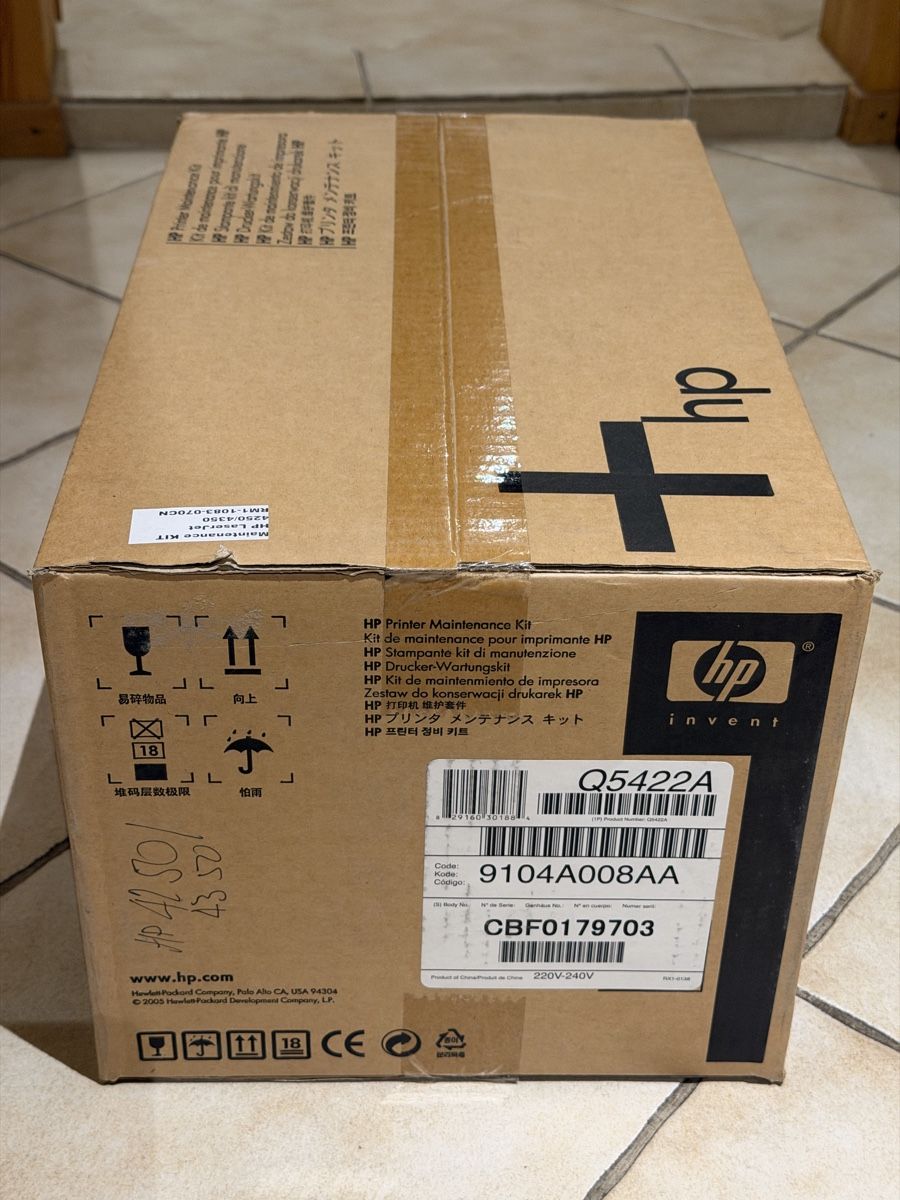 Hewlett Packard Filamento: HP Printer Maintenance Kit Q5422A – OVP – Nuovo (secondo la descrizione) da Uitikon Waldegg venduto da Thomyg