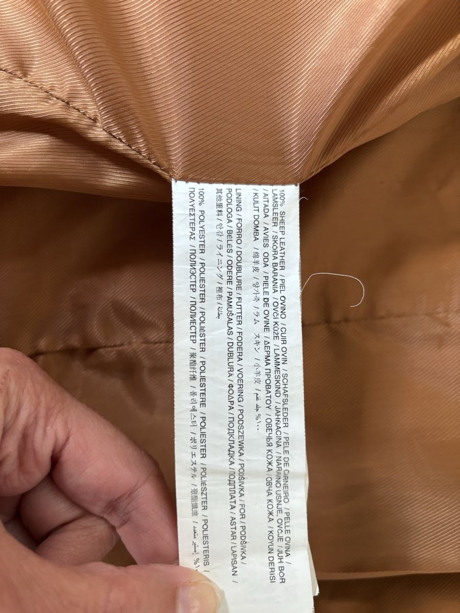 Mango Giacche: Lederjacke:  Mango  leather biker jacket Size M – Usato da Zürich venduto da cha_jz8q 5
