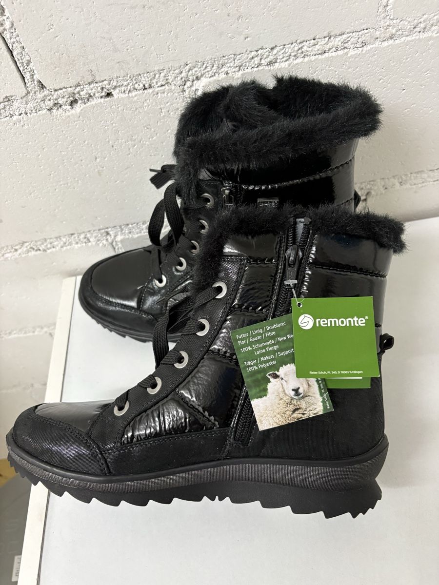 Scarpe da donna: Neu Remonte Dameschuhe remontex Gr. 39, Schwarz, – Nuovo (secondo la descrizione) da Thun venduto da jeff070 3