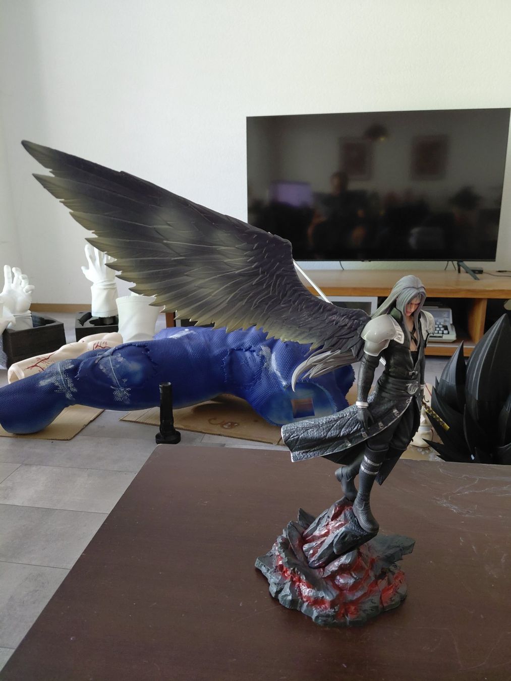 Statuette: Incroyable figurine de Sephiroth - Final Fantasy 7 – Nuovo (secondo la descrizione) da YVERDON-LES-BAINS venduto da Tony-no 6