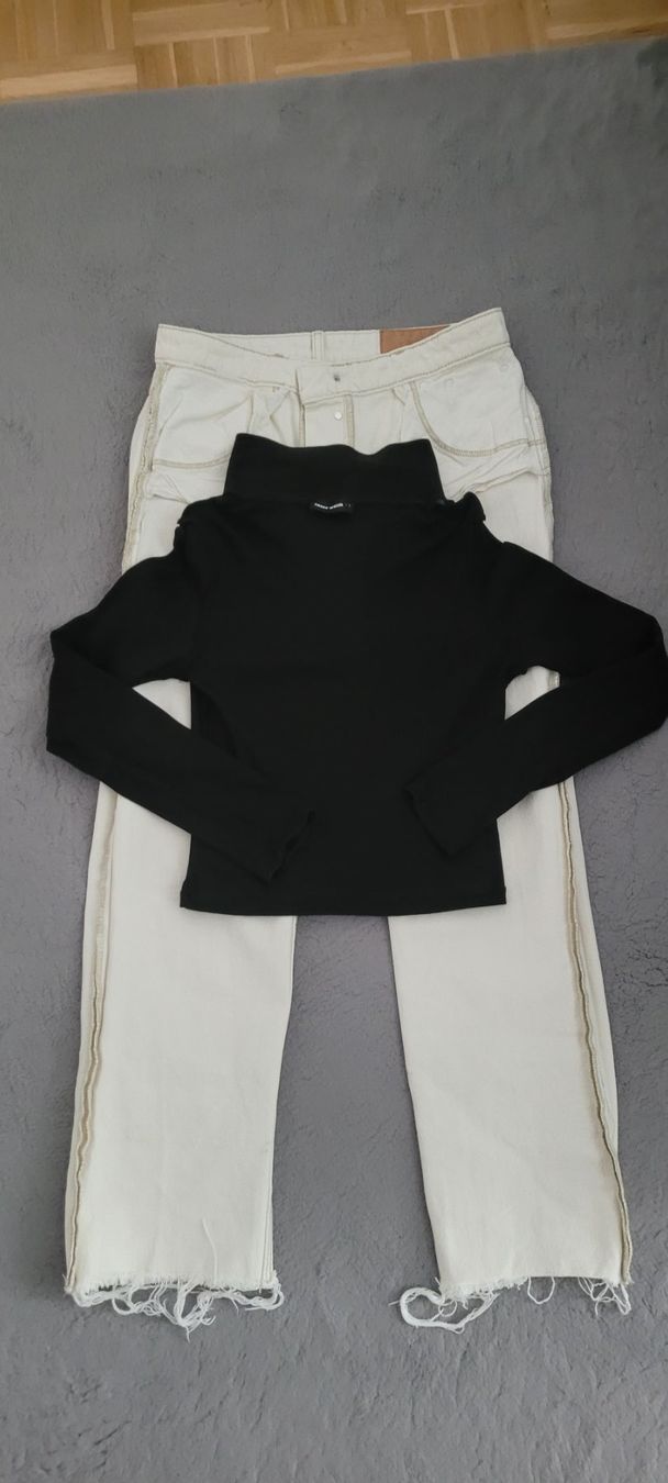 Zara Lots de vêtements: Zara jean  & sweat TW  taille 40/ coton – Neuf (Voir description) à Vevey par x_y_f 5