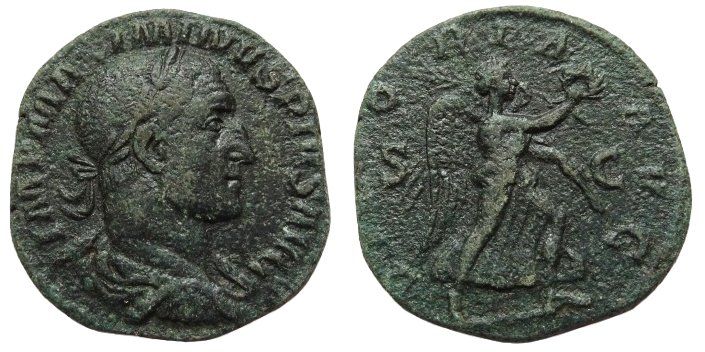Alle Münzen: Maximinus I Thrax AE Sestertius (35-236 AD) – Gebraucht aus La Sarraz von classicworldcoins
