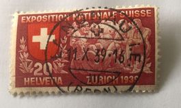 Nr.220 mit Stempel    