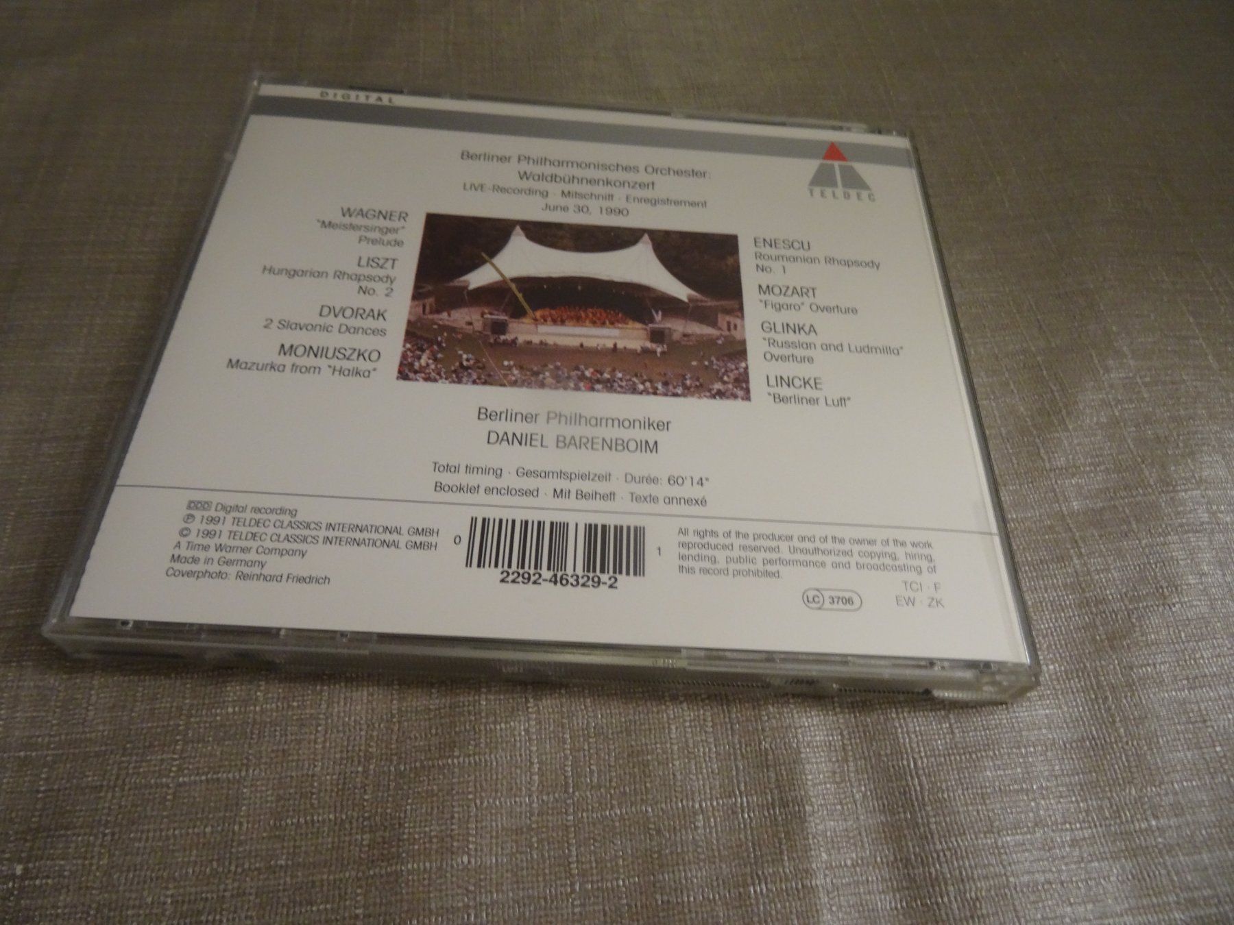 CD: CD Berliner Philharmoniker - Open Air Berlin '90 – Usato da Olten venduto da Disc-Ausverkauf 1