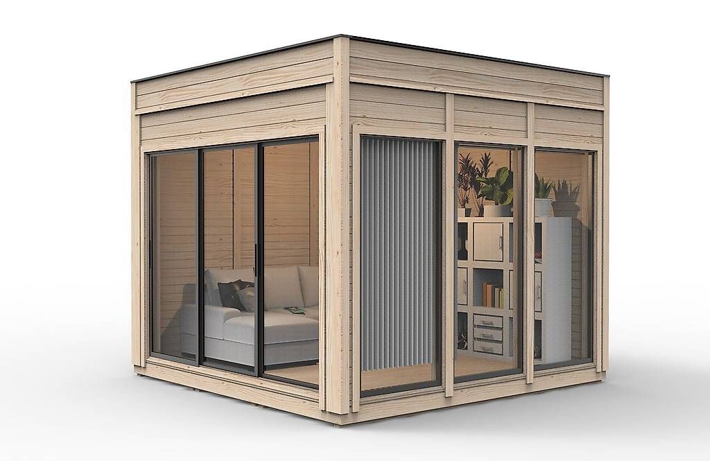 Casette da giardino & serre: Modulhaus 3 x 3 Meter / WPMH33 – Usato da St. Gallen venduto da Spa_at_Home911