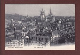 LAUSANNE - Vue partielle avec Cathédrale