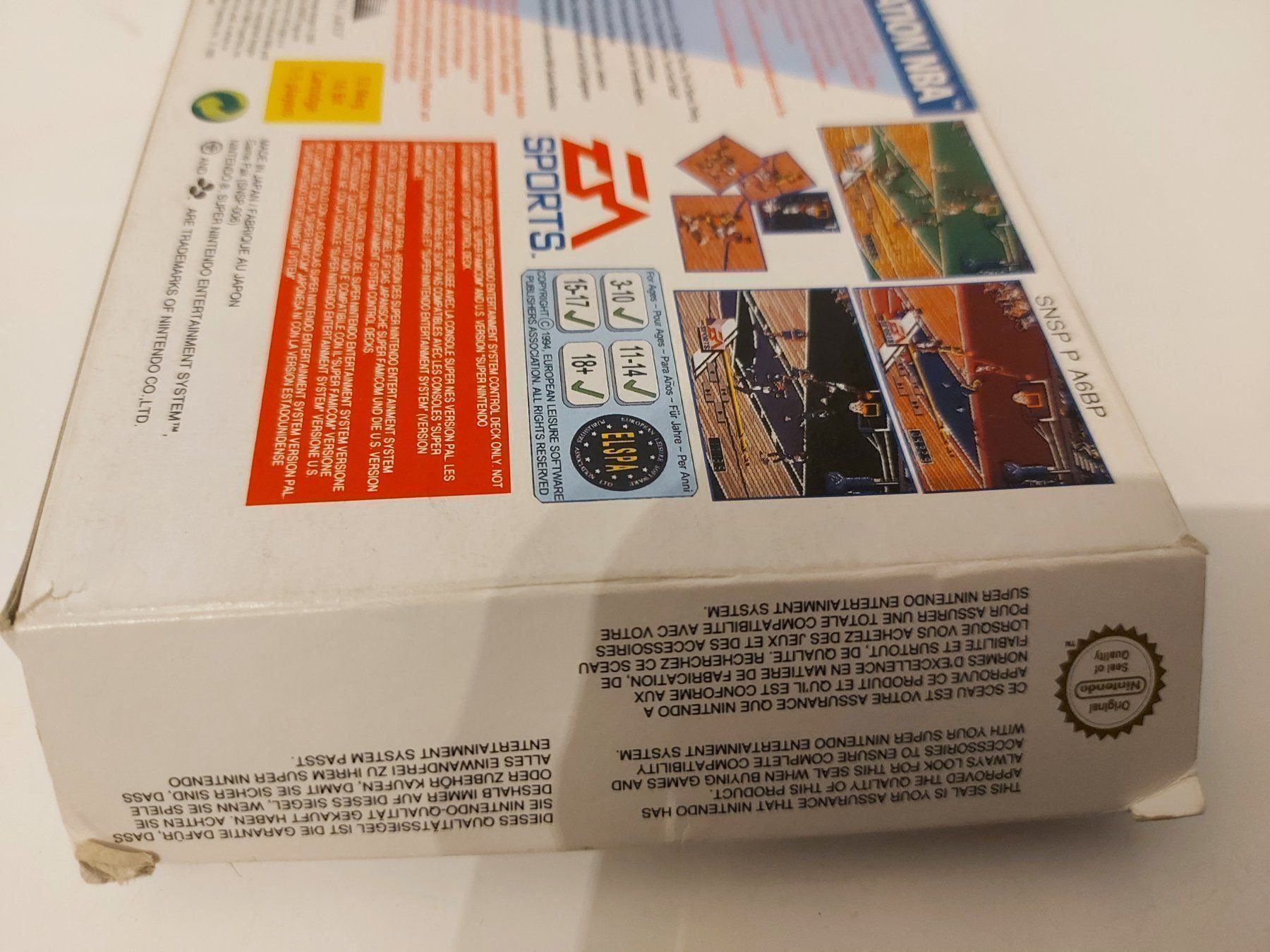 Giochi: NBA 96 Super Nintendo SNES Spiel OVP – Usato da Aarau venduto da Kaesekuchen2000 9