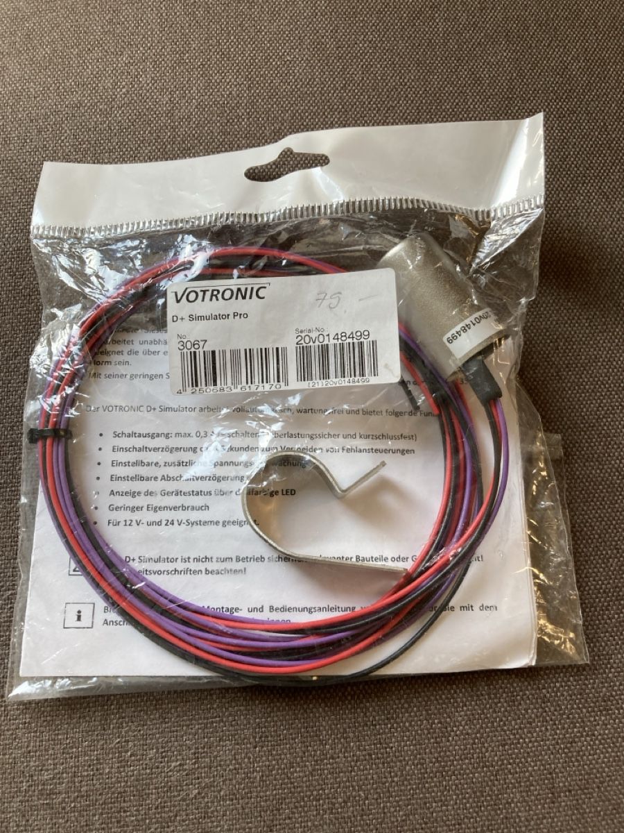 Votronic Batterie-Ladegeräte: VOTRONIC D+ Simulator Pro - Neuwertig & Originalverpackt! – Neu und originalverpackt aus Lohn-Ammannsegg von Christoff1