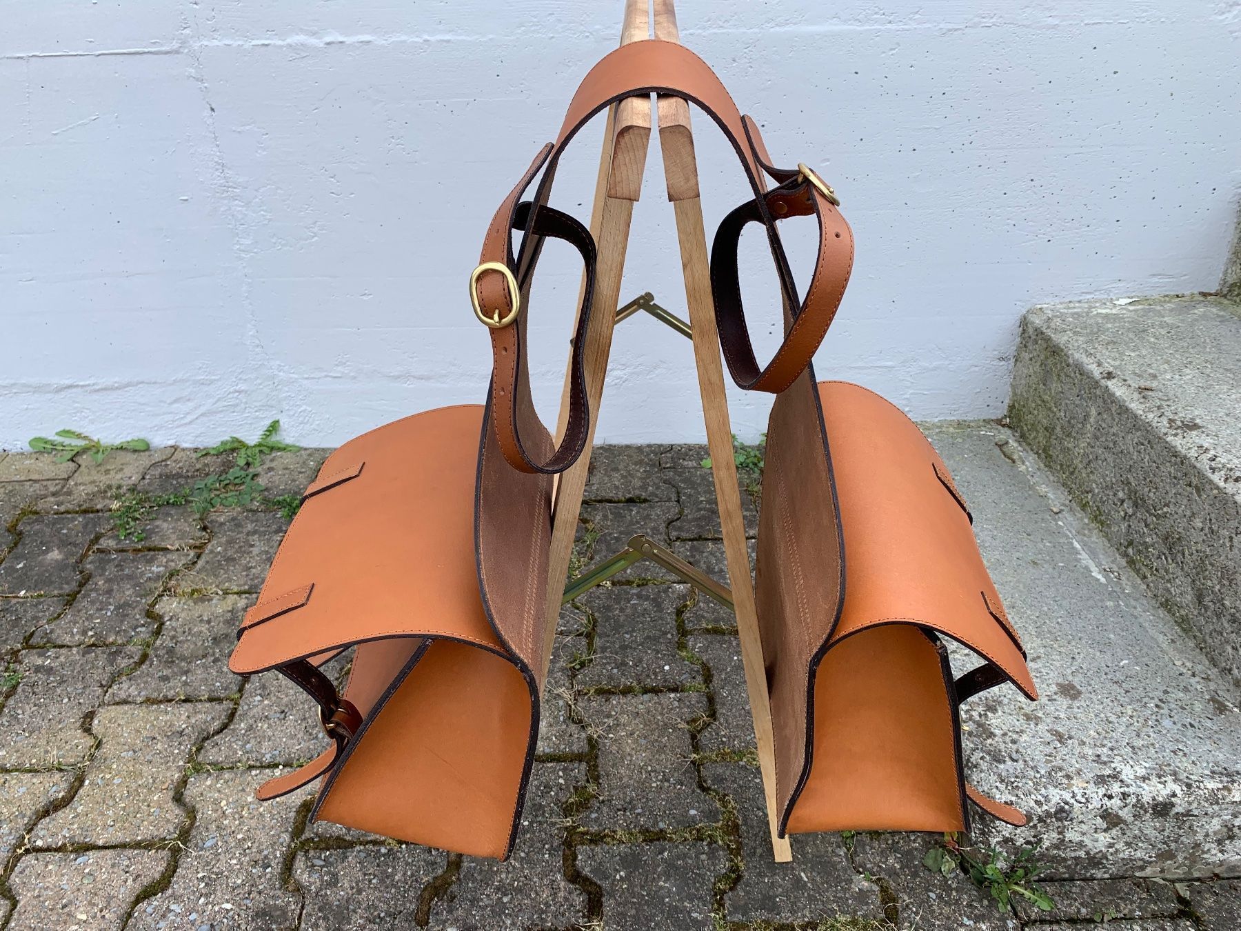 Mofa-Ersatzteile: 1 Paar schöne Satteltaschen – Gebraucht aus Feldbach von  4