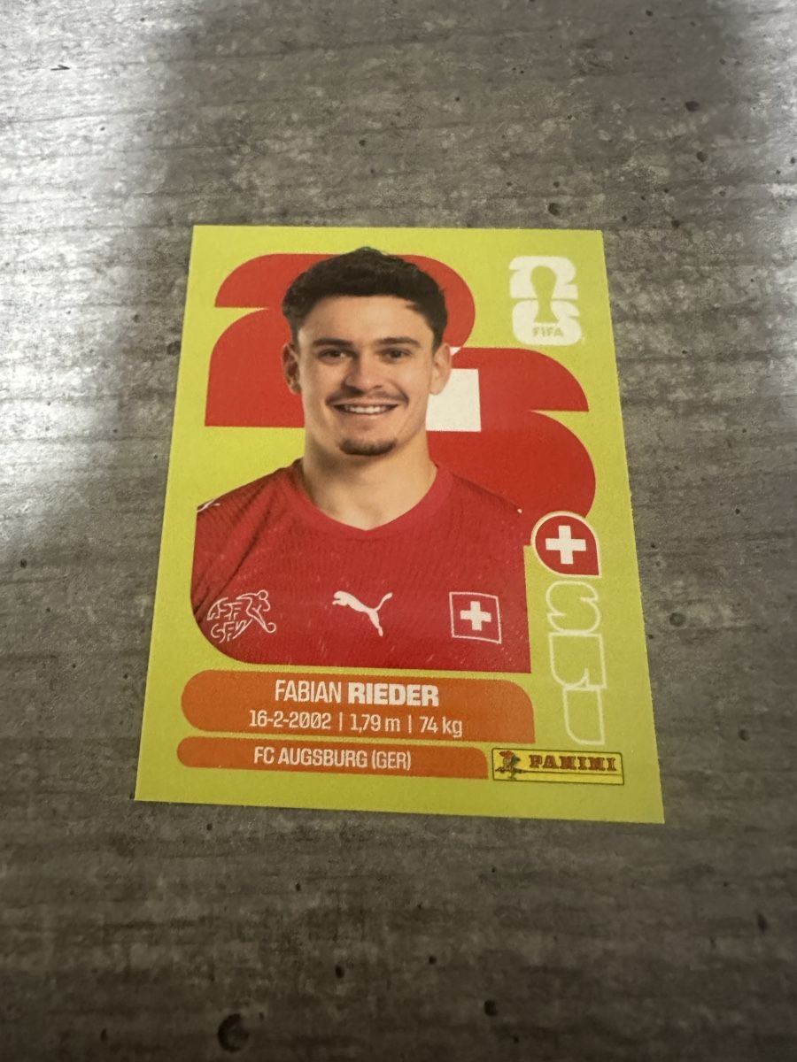 Panini Carte collezionabili: SUI 12 , FIFA WORLD CUP 2026 PANINI  – Nuovo (secondo la descrizione) da Frauenfeld venduto da 1PegPeg1