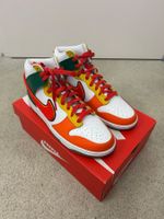Nike Dunk High Retro University 7-Eleven Habanero Red