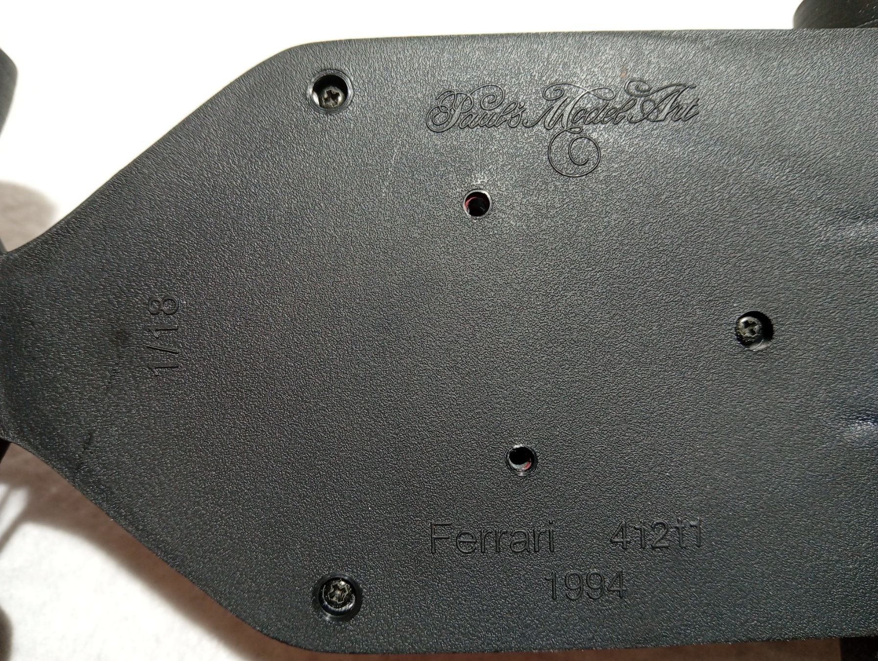 Ferrari Modellini d'auto: Ferrari F1 412 1994 – Usato da Huttwil venduto da Secondtrain 7