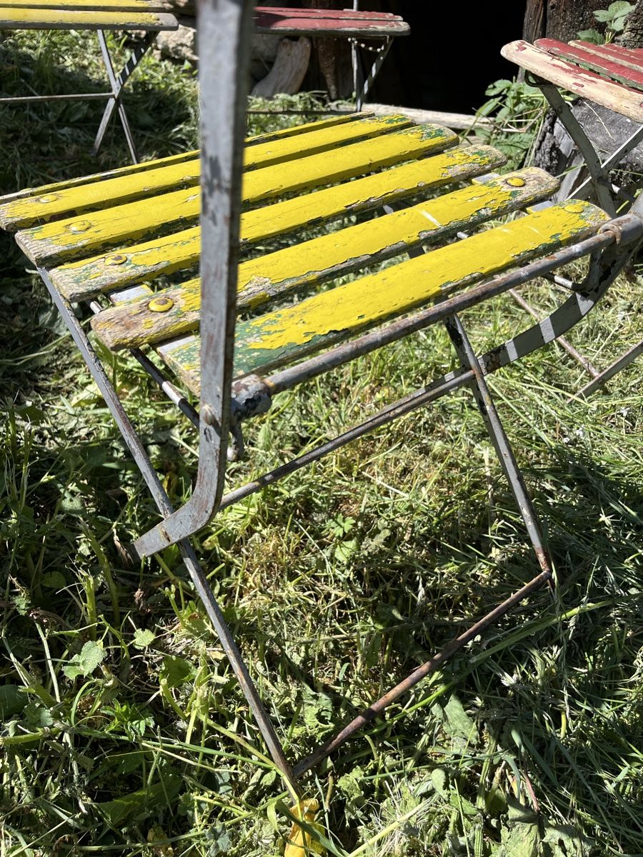 Stühle: Biergarten Stühle, antike Gartenstühle  – Gebraucht aus Küsnacht ZH von Birabrot22 1