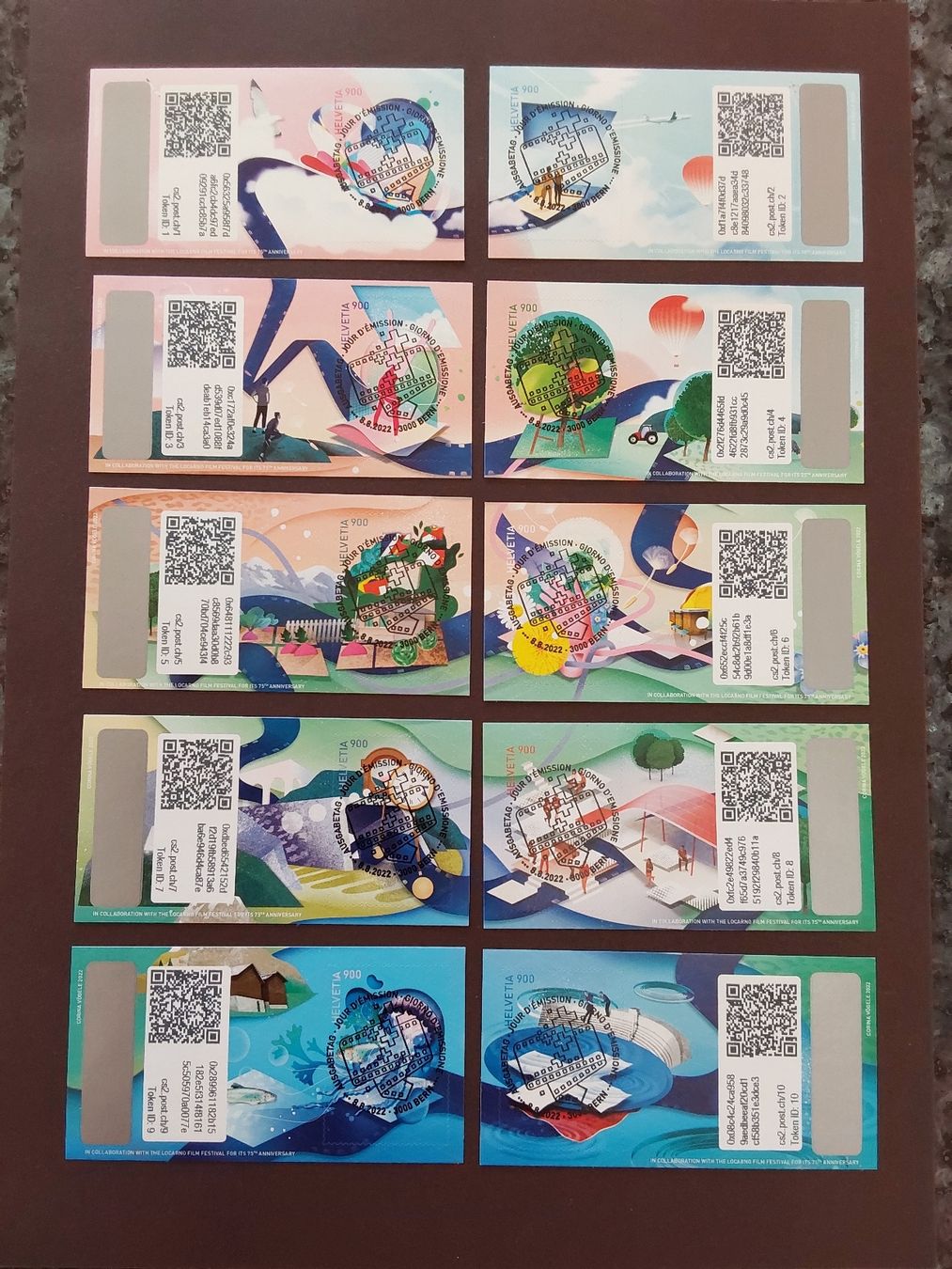Tutti i francobolli: Swiss Crypto Stamp 2.0 – Nuovo (secondo la descrizione) da Stansstad venduto da grimmli77