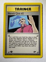 🔬✅ Pokémon Blaine's Quiz #2 111/132 1st Gym Challenge EN PL