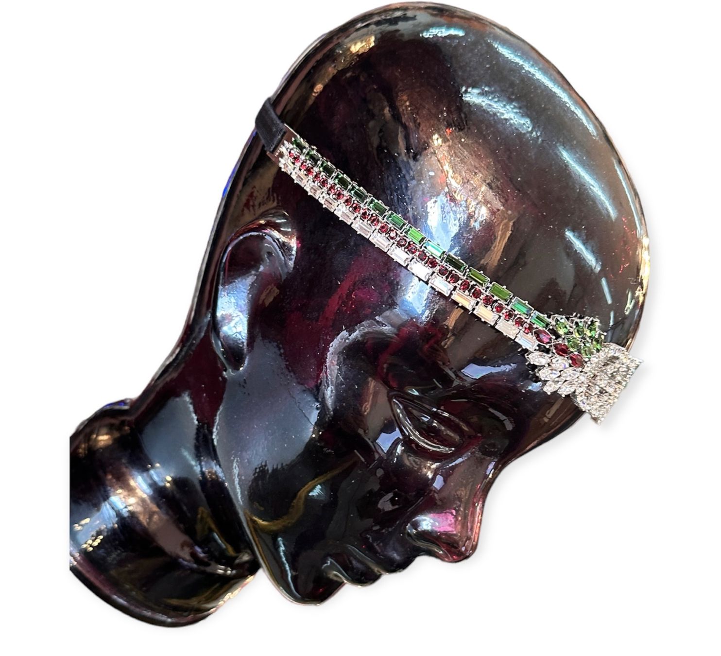 Gucci Autres bijoux: Gucci CRYSTAL GG INTERLOCK STIRNBAND Silber – Neuf avec emballage d'origine à Lachen SZ par HelvetiaLuxury 4