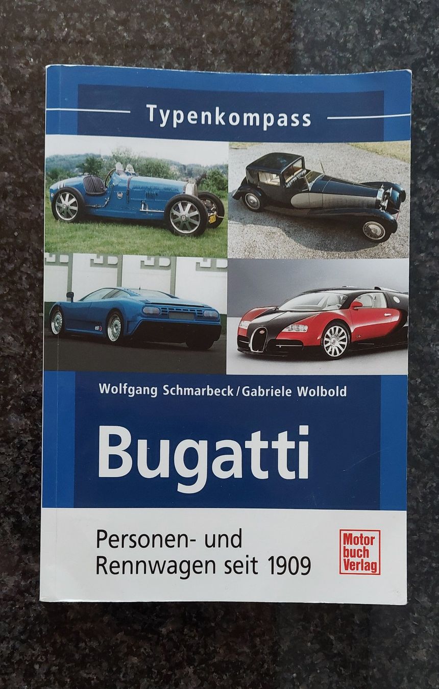 Libri: Bugatti Buch – Usato da Gossau SG venduto da Marc1.