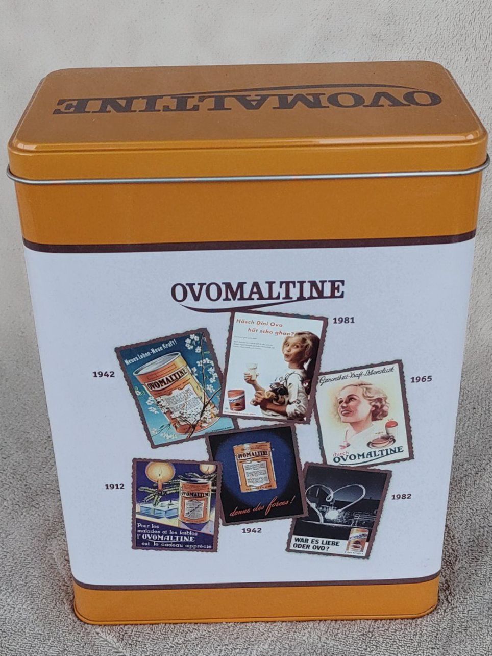 Contenitori & Simili: Ovomaltine Dose / Büchse – Usato da Strengelbach venduto da Phorensic_30 3