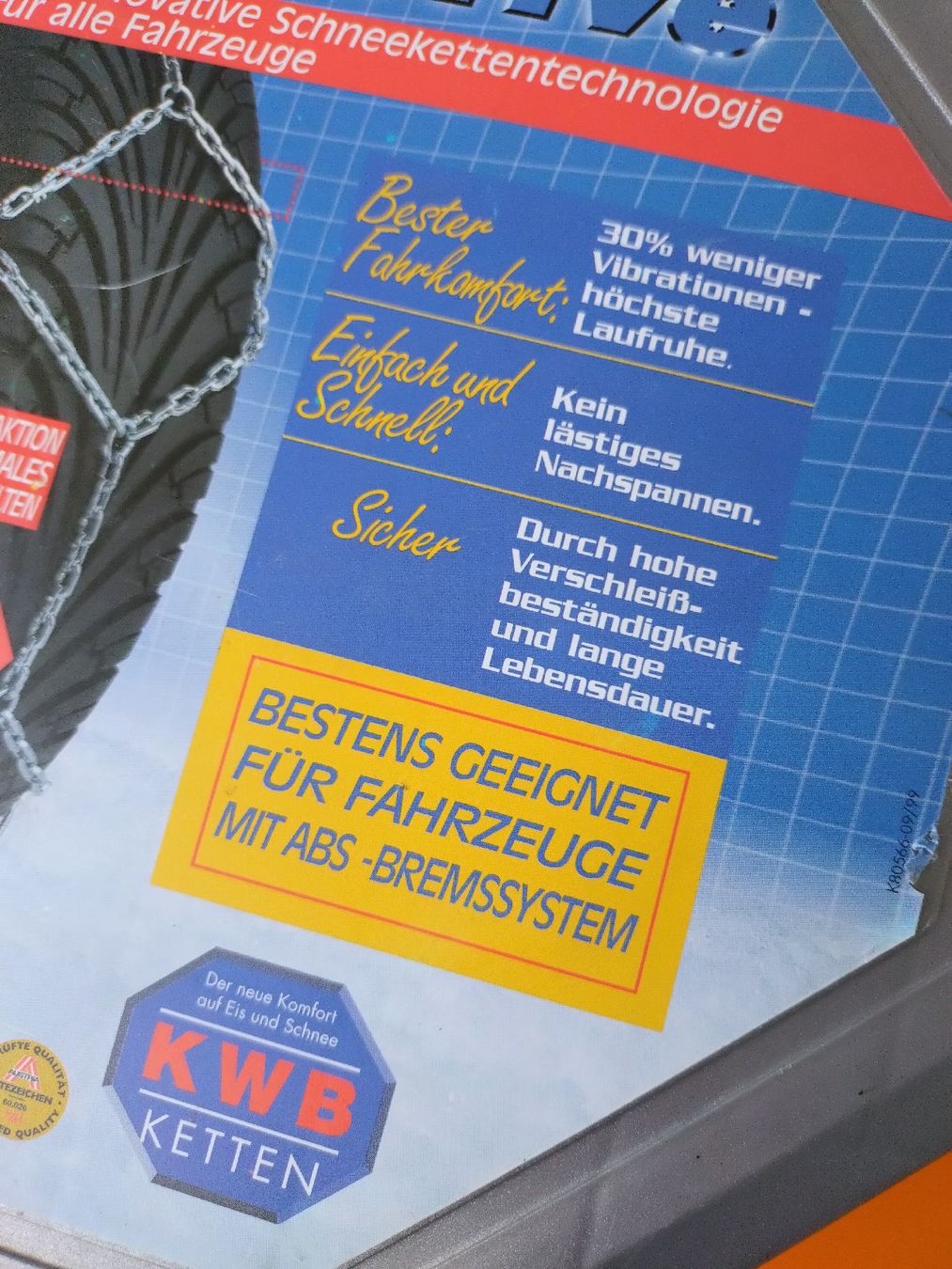 Schneeketten: KWB-Schneeketten, Black & Drive – Neu (gemäss Beschreibung) aus Oftringen von takumivegas 1
