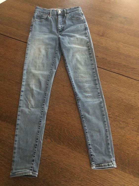 Levi‘s Mile High Super Skinny Jeans W27 L28 Mid Blue 2