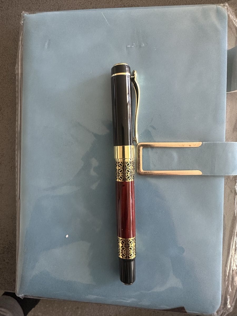 Blocchi: Hellblauer Notizbuch und Rollerball Fabrik Neu – Nuovo e nell'imballaggio originale da Kloten venduto da digi-Galaxy