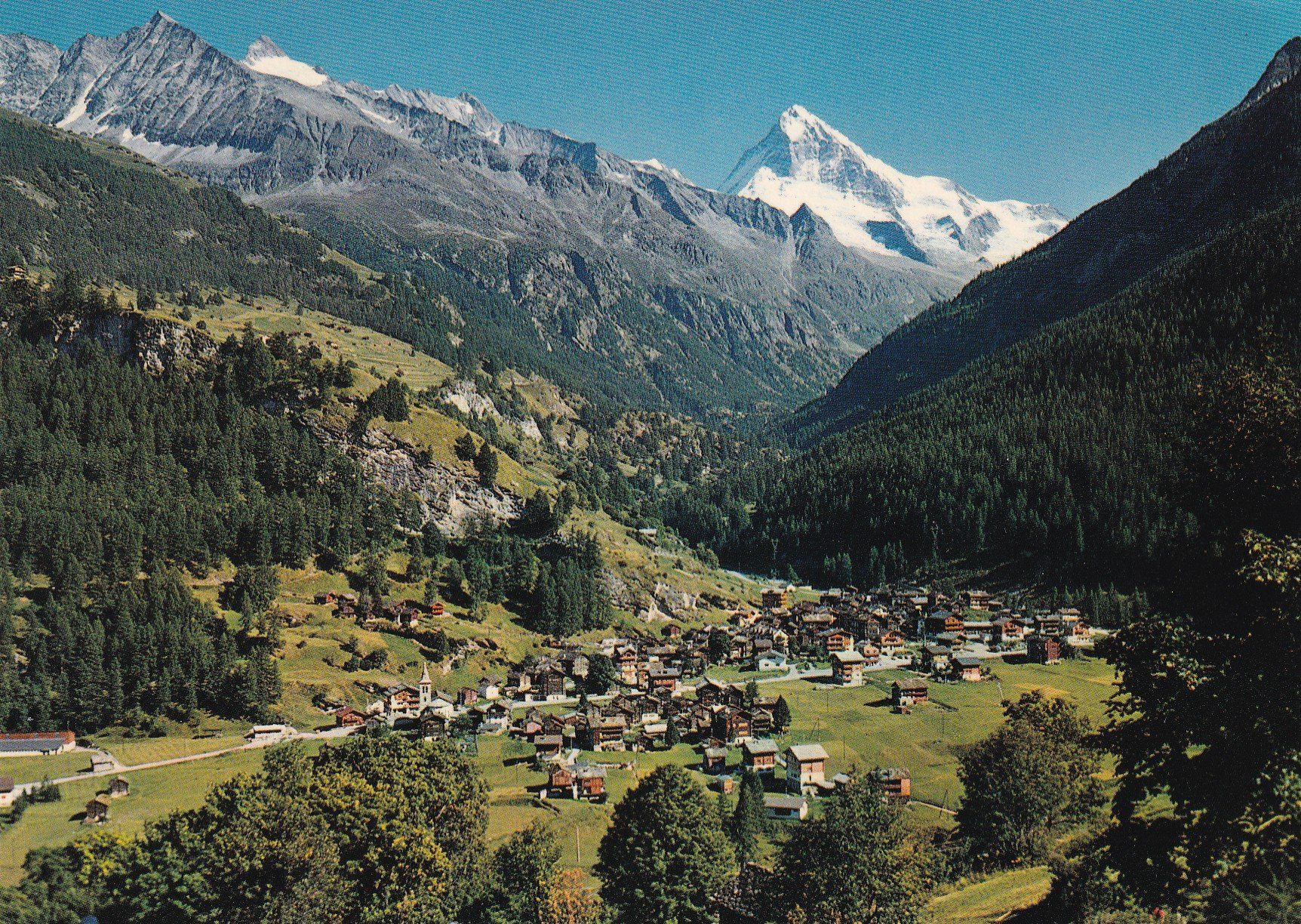 Ansichtskarten: Les Haudères Val d'Hérens – Gebraucht aus Cormoret von Pascalll2001