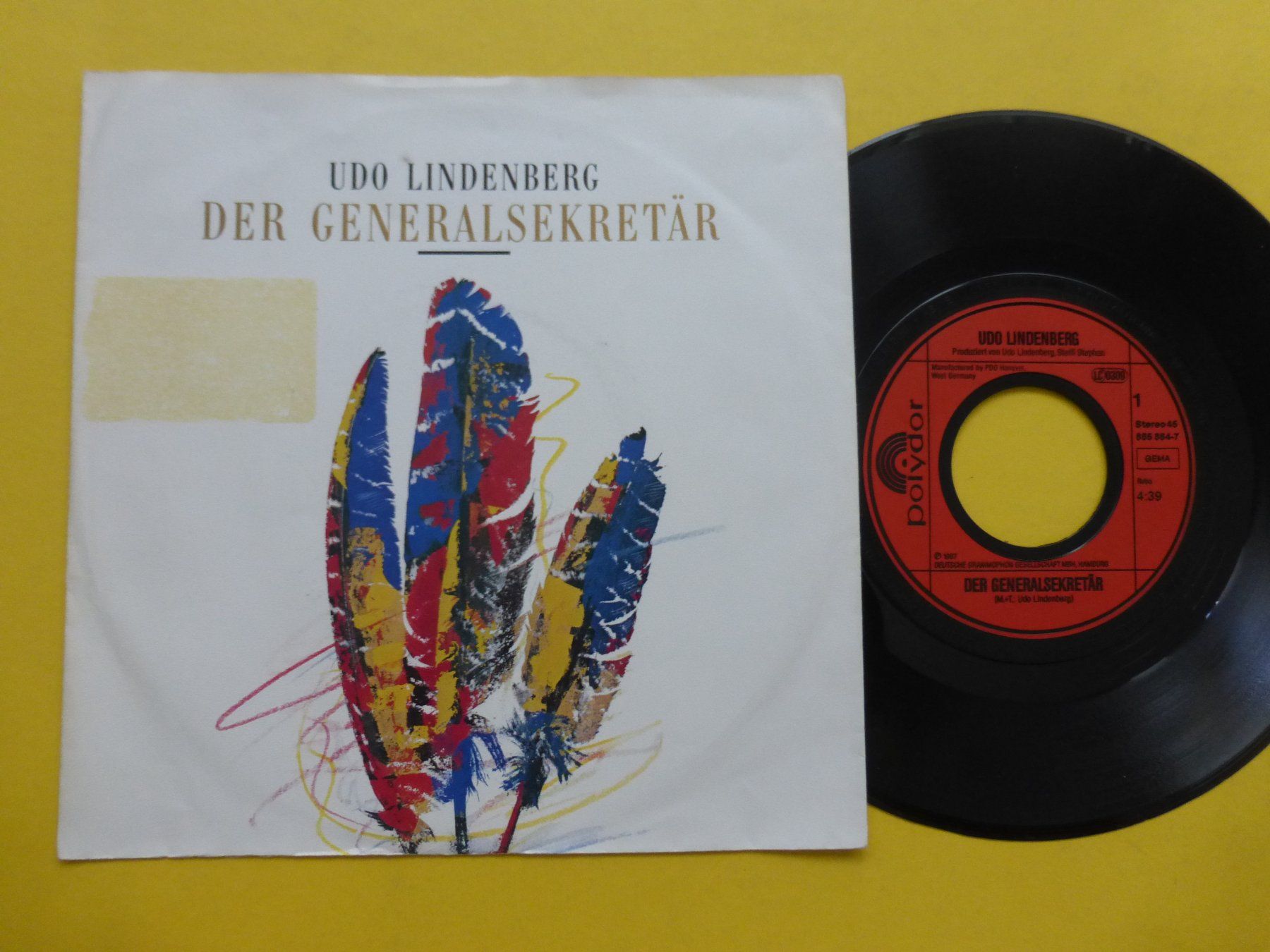 Dischi in vinile: Udo Lindenberg – Der Generalsekretär – Usato da Zürich venduto da Swiss57
