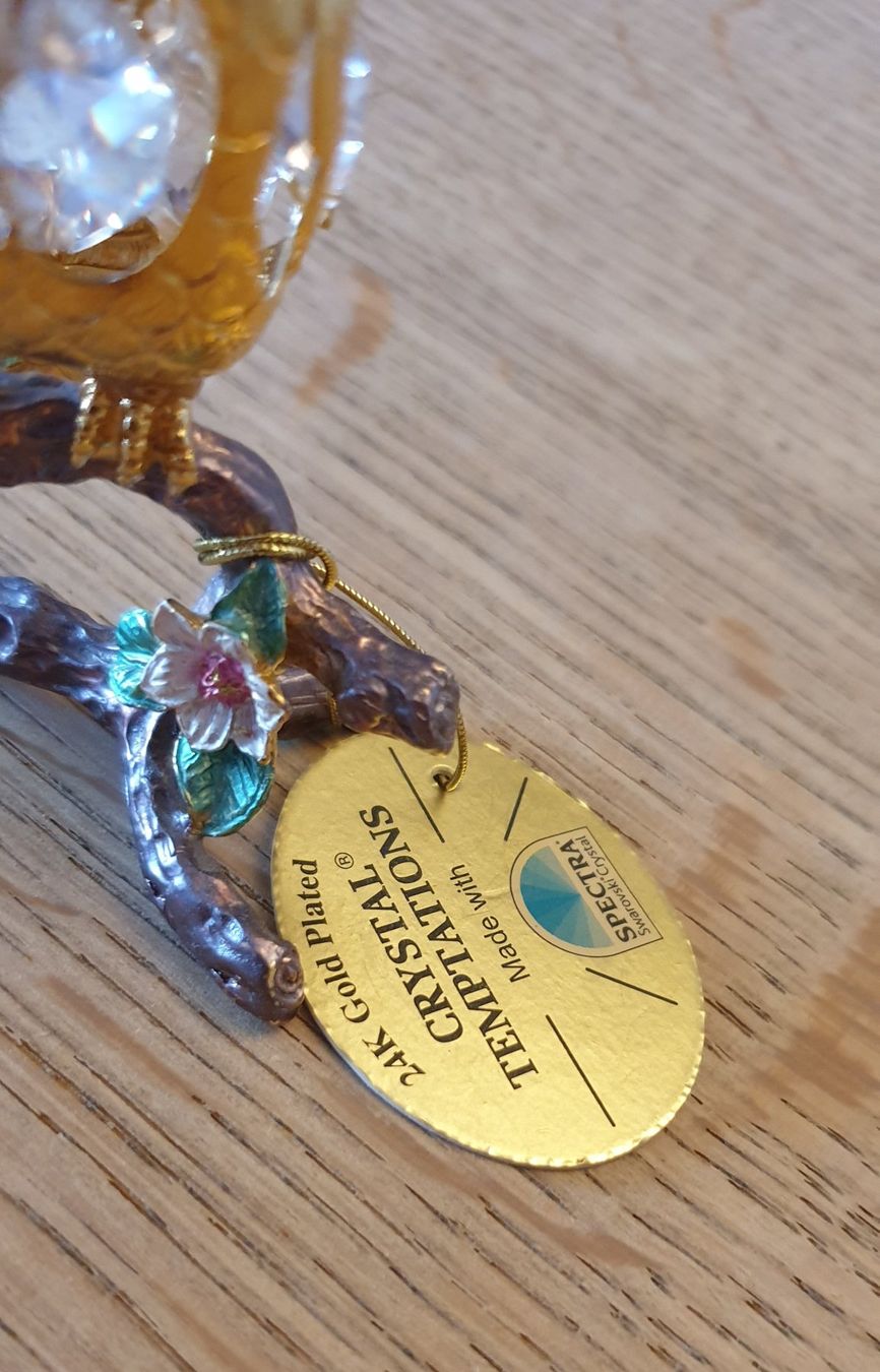 Statuette: Eule Crystal Temptations 24 K plated – Usato da Emmen venduto da magelan 1