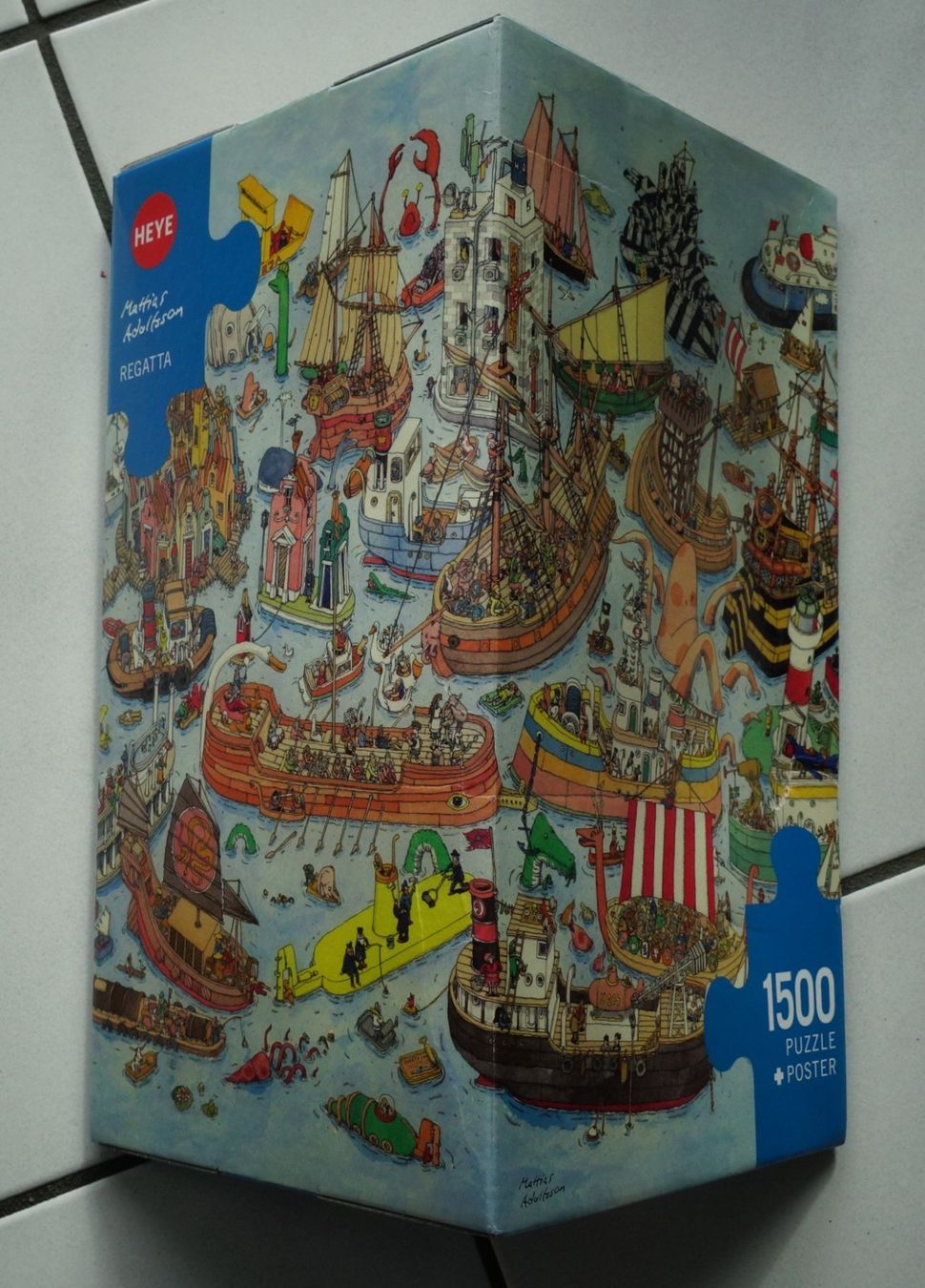 Heye Puzzles: Heye Puzzle 1500 Teile - Regatta – Gebraucht aus Arbon von drs64