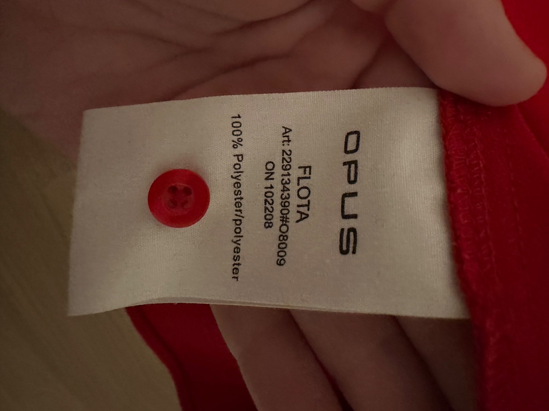 Opus Camicette: Opus Bluse rot Grösse 38 neuwertig – Usato da Arbon venduto da lua_sl9k 5