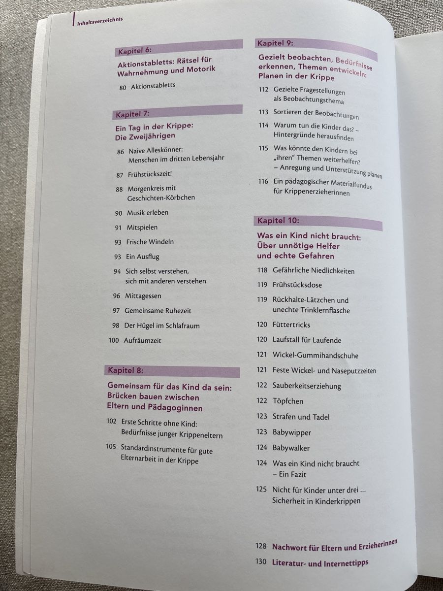 Bücher: Praxisbuch Krippenarbeit - Top Zustand – Gebraucht aus Chur von jas_md62 3