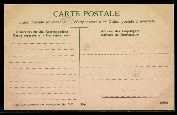 Cartoline postali: Sierre, Institution des Sourds-muets a G – Usato da Berlin venduto da bartko-reher 1