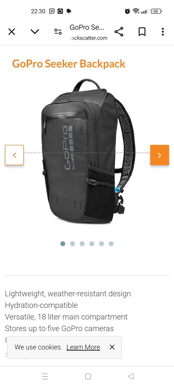 Gopro Zaini: GoPro Rucksack Seeker NEU – Nuovo (secondo la descrizione) da Oberuzwil venduto da Umlobo 4