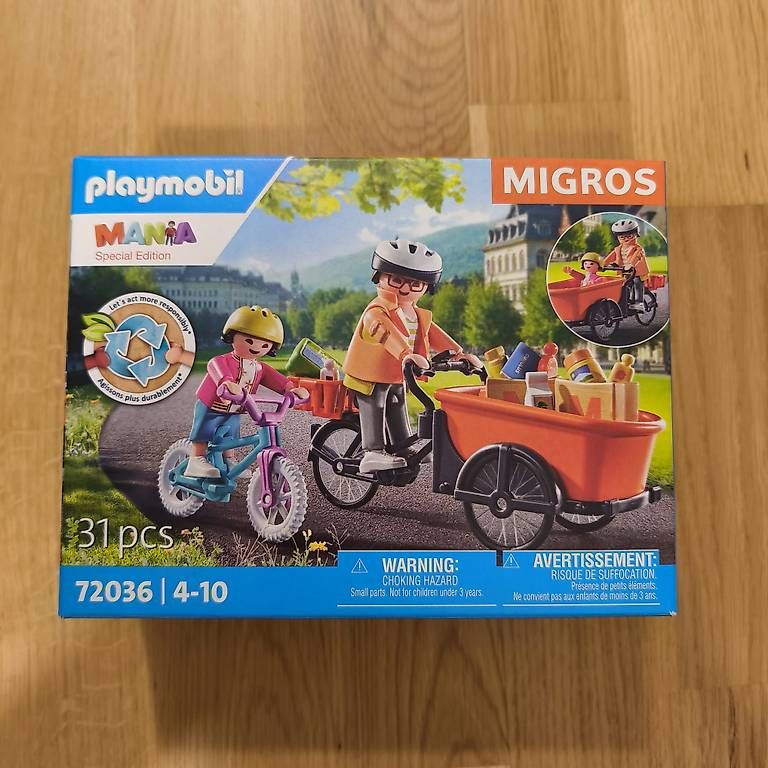 Playmobil Giocattoli: Playmobil Migros Mania 72036 – Nuovo e nell'imballaggio originale da Schlieren venduto da Hmuiht
