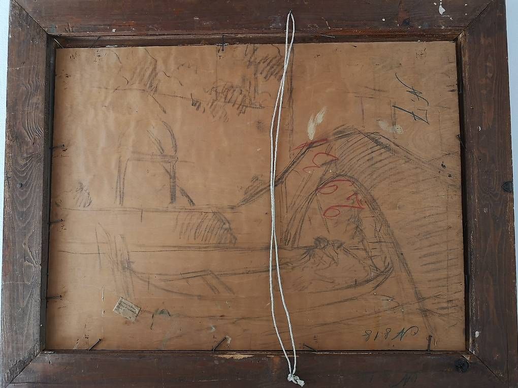Dipinti: PAOLETTI Rodolfo 1866 - 1940 / Venise – Usato da Bulle venduto da italicum 6