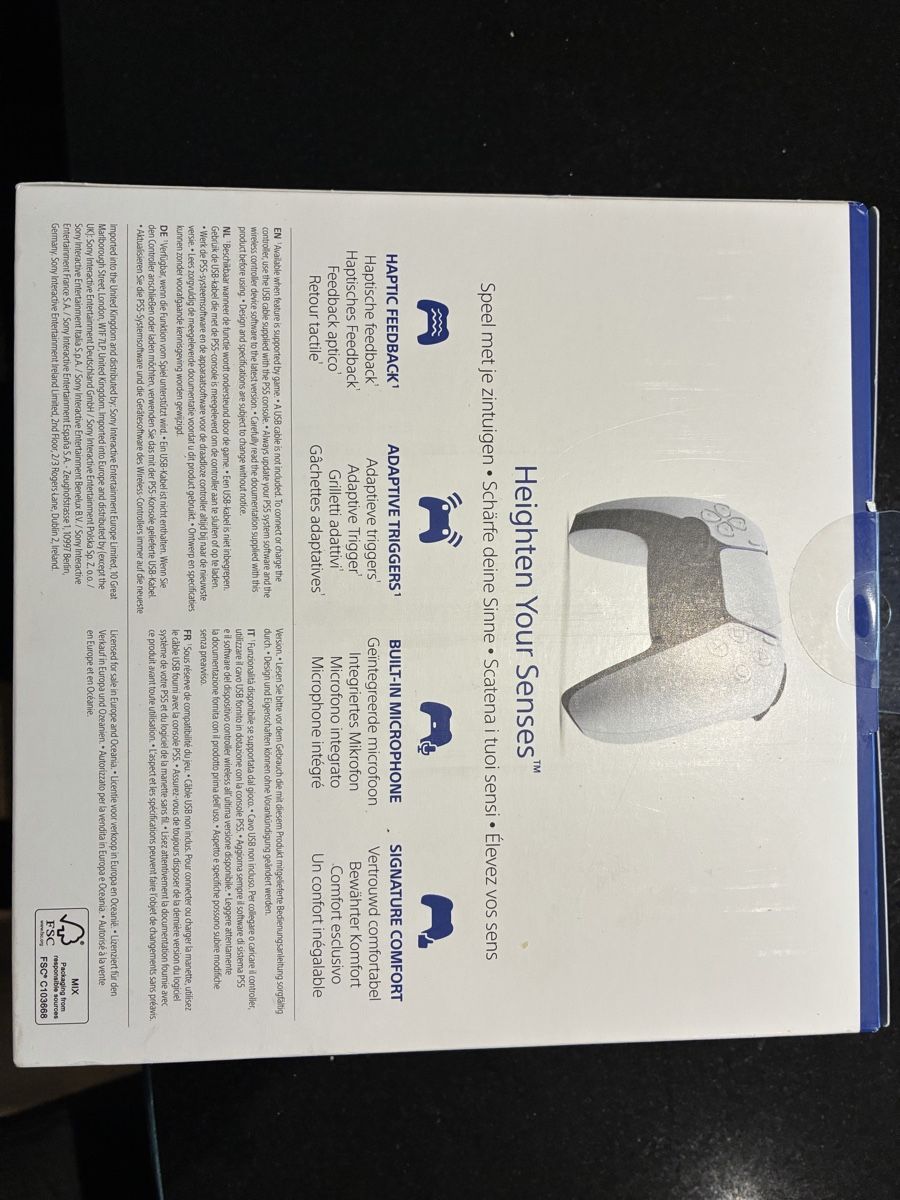 Sony Controller: SONY PlayStation DualSense Wireless-Controller Weiss/Schwarz – Nuovo e nell'imballaggio originale da Schafisheim venduto da HiVito 2