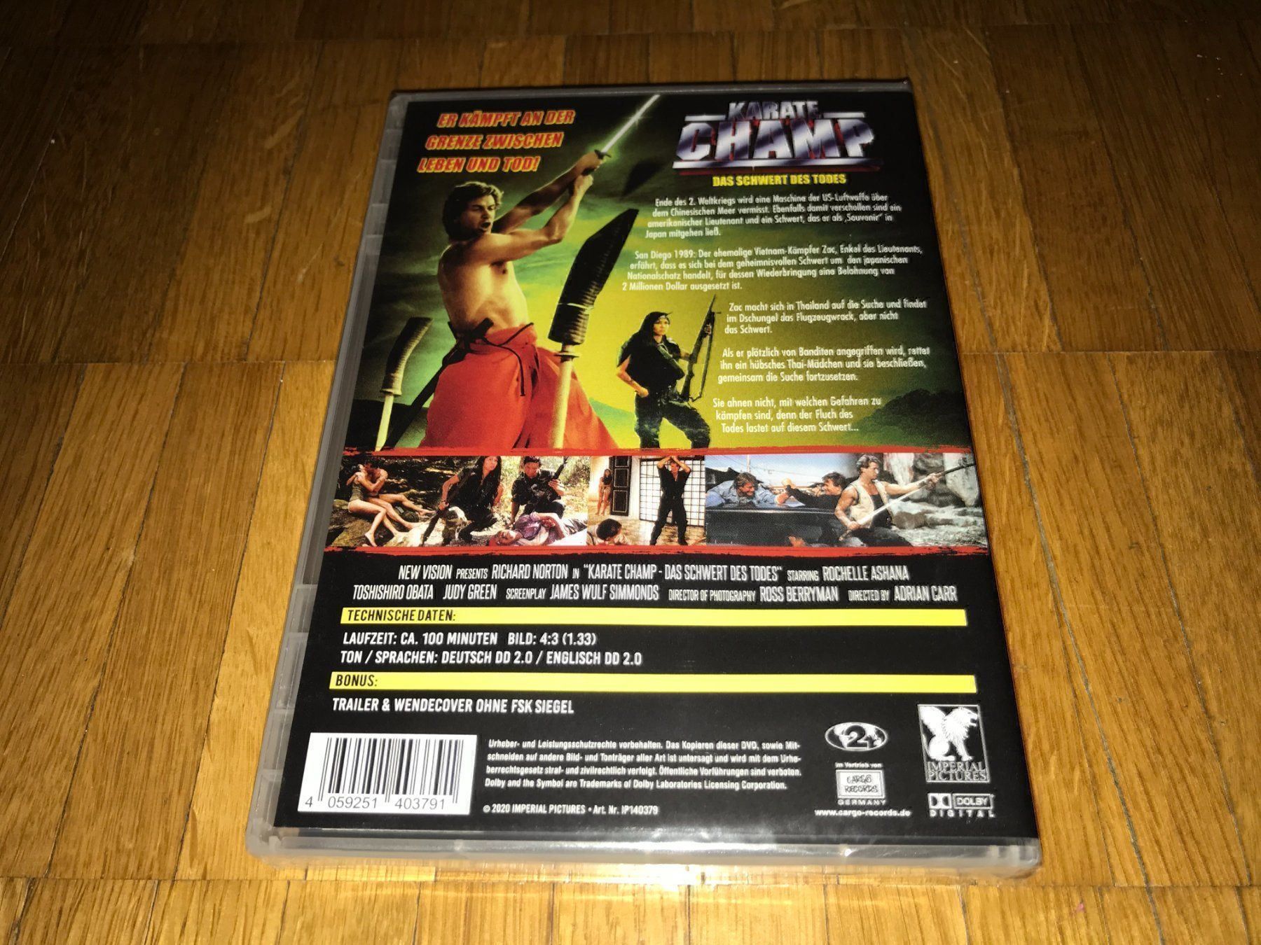 Alle DVDs: Karate Champ - Das Schwert des Todes - UNCUT – Neu und originalverpackt aus Basel von havsok 1