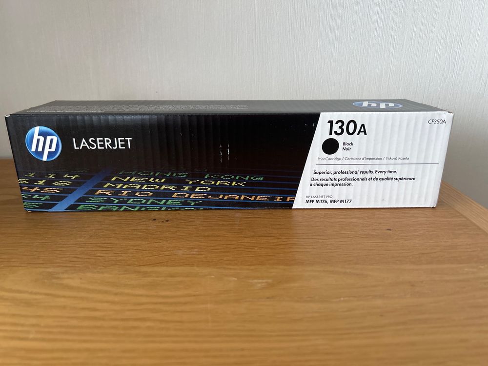hp LASERJET Toner 130A schwarz (Neu und originalverpackt) in Wünnewil ...