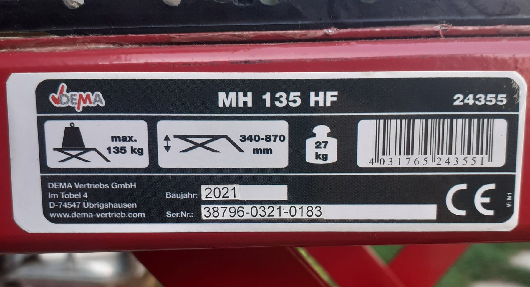 Alle Motorradersatzteile: lève moto hydraulique  – Gebraucht aus Ste-Croix von Kula125rpd 1