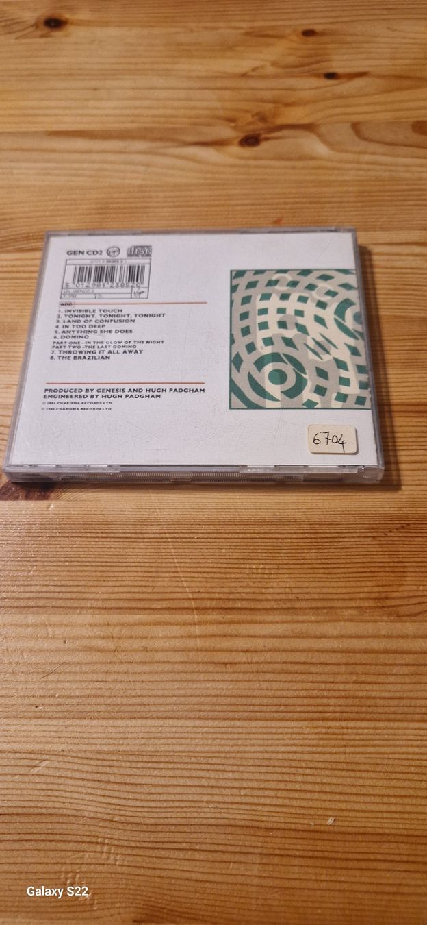 CDs: Genesis – Invisible Touch – D'occasion à Yvonand par CD-KINGDOM 2