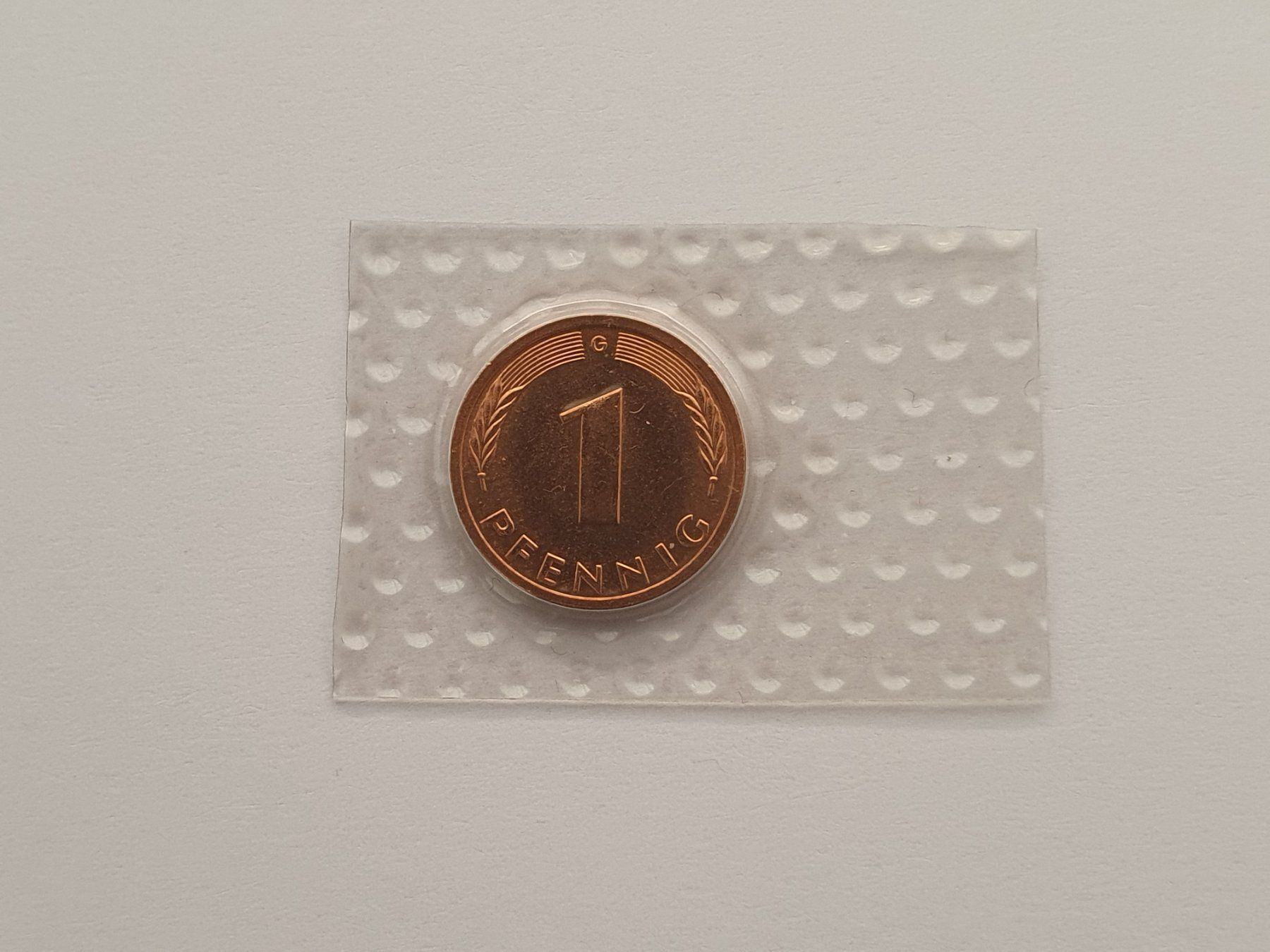 Tutti le monete: 1 Pfennig 2001 G Stgl – Nuovo (secondo la descrizione) da Pravidondaz venduto da LVtik