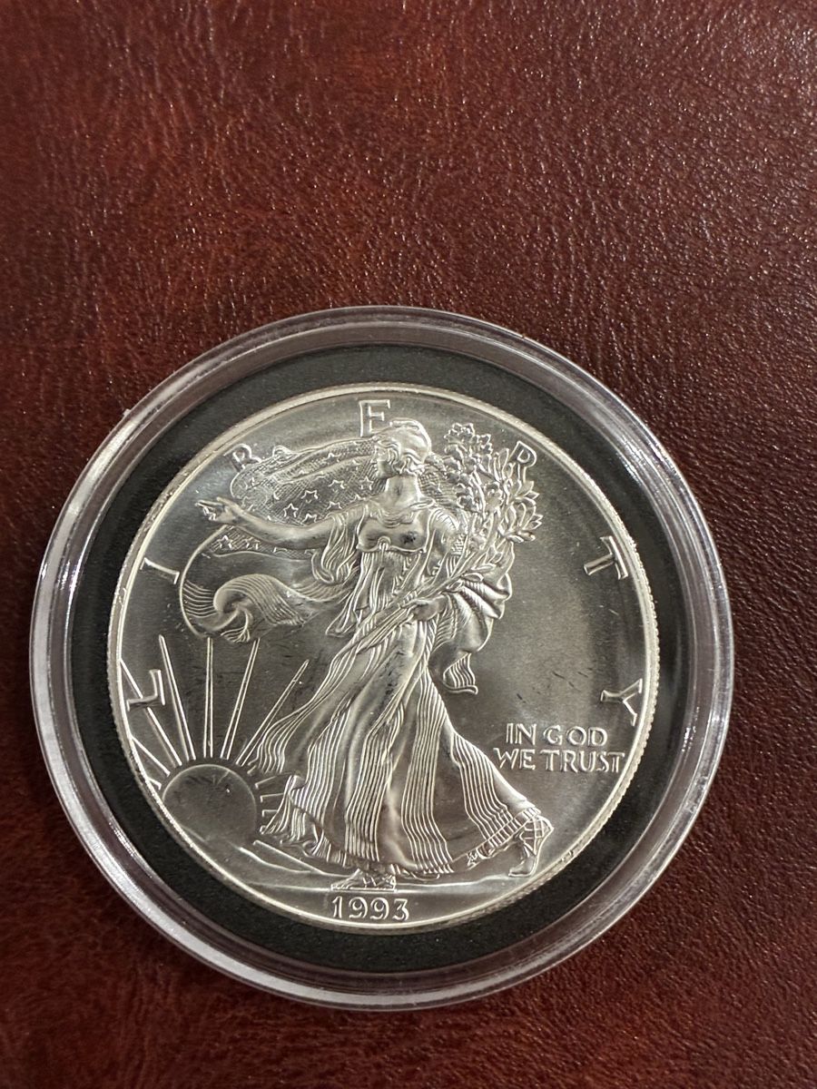 Toutes les monnaies: Silberunze American Eagle 1993 – Neuf (Voir description) à Zollikofen par alphabra 1