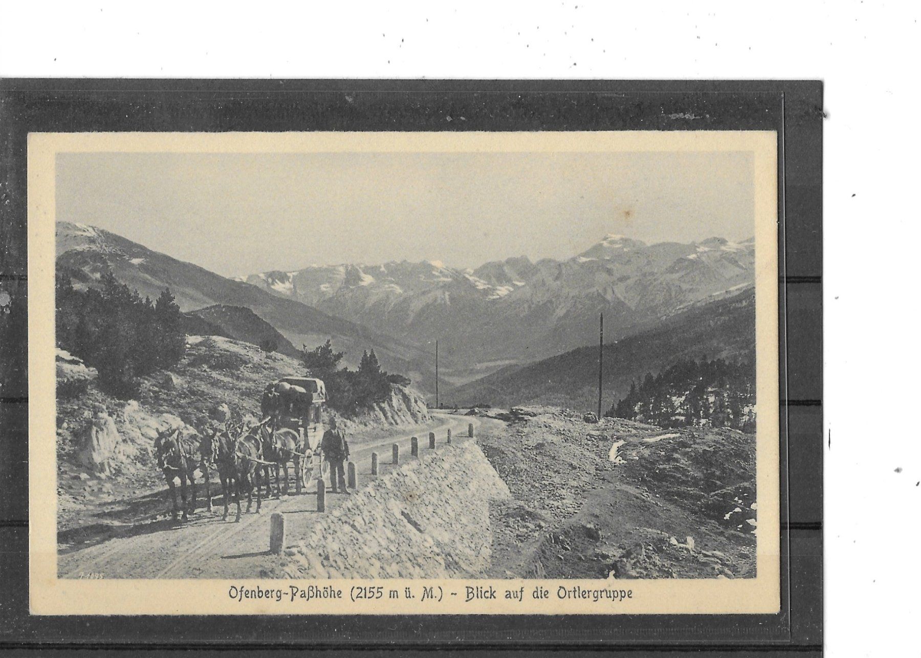 Cartes postales: GR Ofenberg-Passhöhe mit Postkutsche – D'occasion à Schocherswil par Wilare