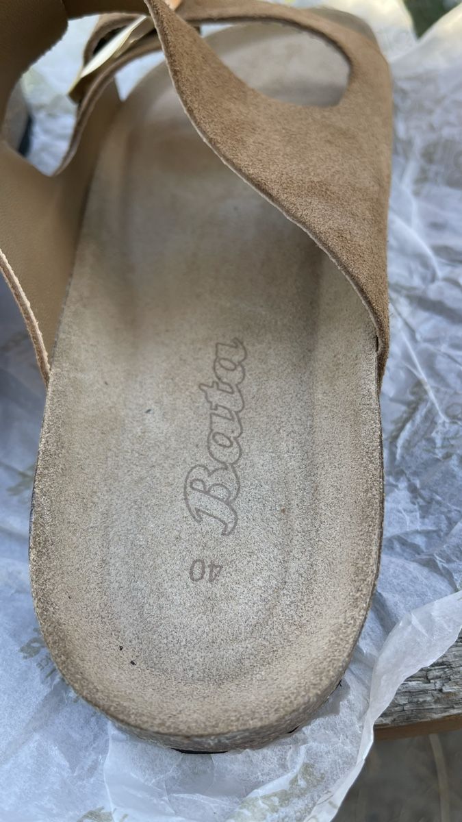 Scarpe da donna: Sandalen Bata braun Grösse 40 neu – Nuovo e nell'imballaggio originale da Riehen venduto da markstre11 2