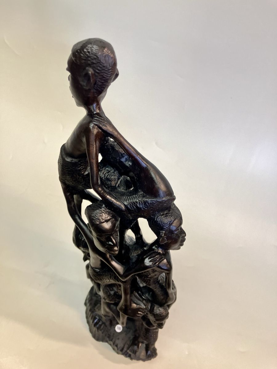 Sculture & Statue: Uiamaa Lebensbaum Figur aus Ebenholz – Usato da Horw venduto da luzernicus 5